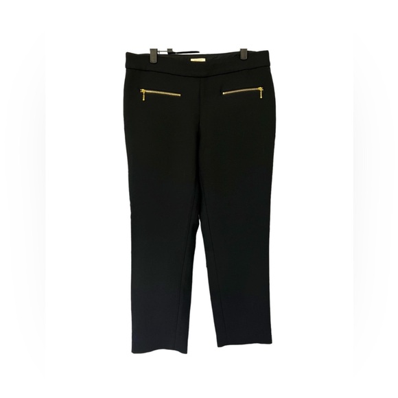 KATE SPADE LIVE COLORFULLY BLACK PANTS SIZE 8 - Picture 1 of 7